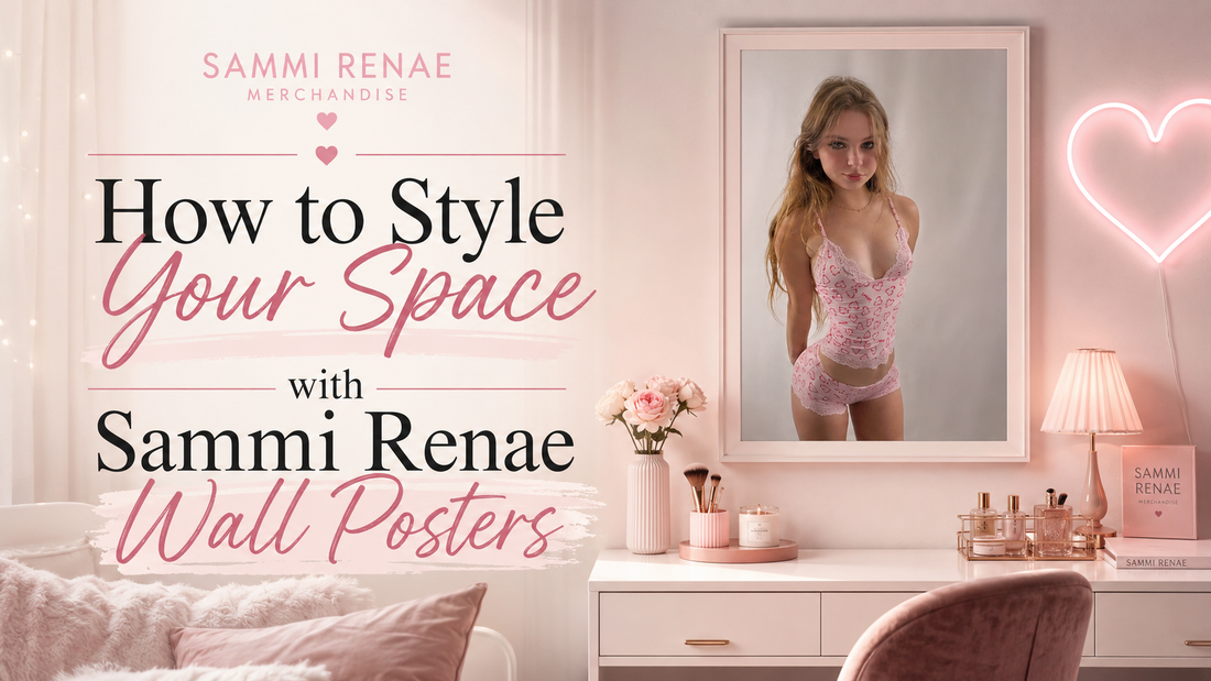 How to Style Your Space with Sammi Renae Wall Posters