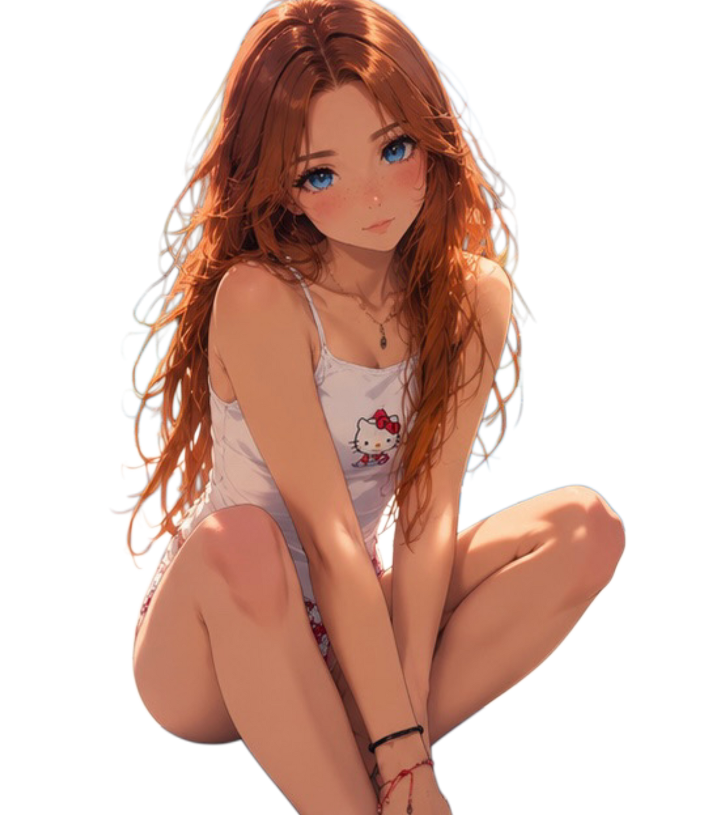 Blushing Sammi Sticker