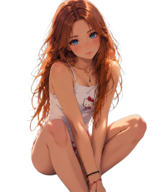 Blushing Sammi Sticker
